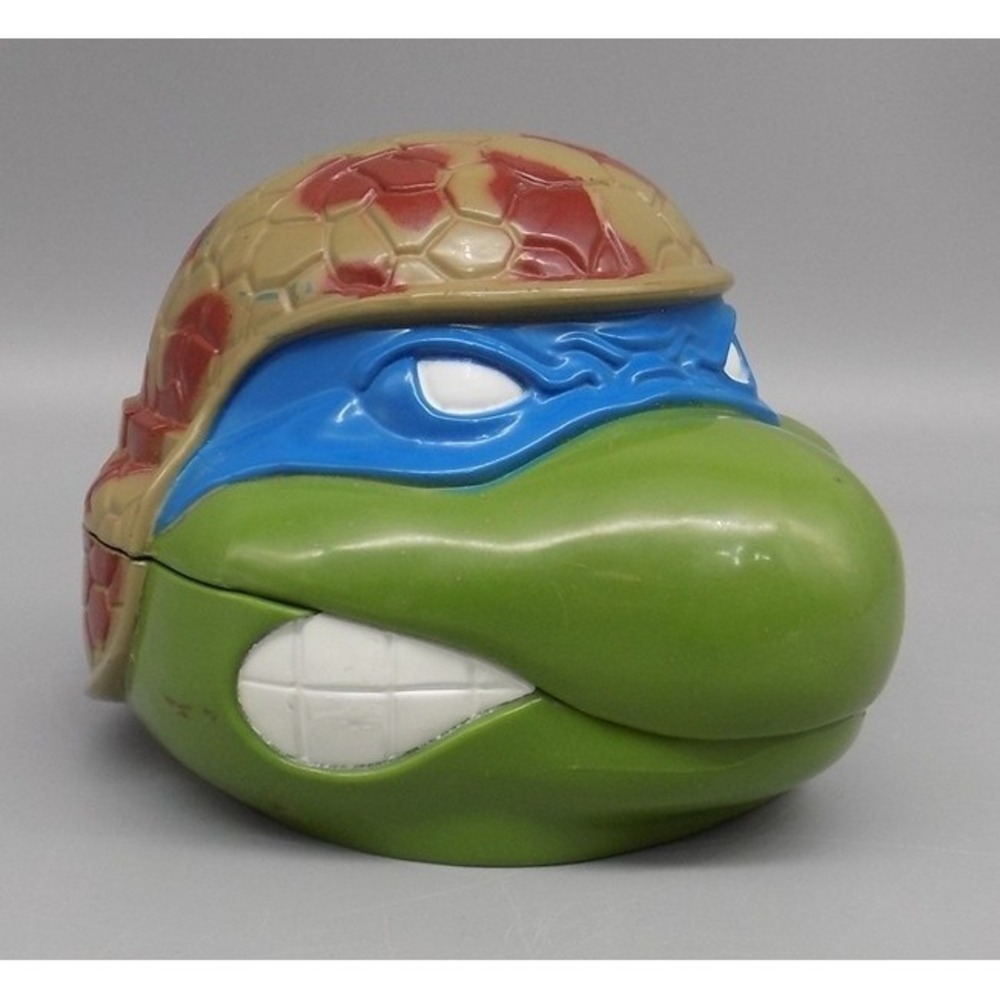 TMNT Leonardo Mini Micro Mutants Playset Military Incomplete AS IS Vintage